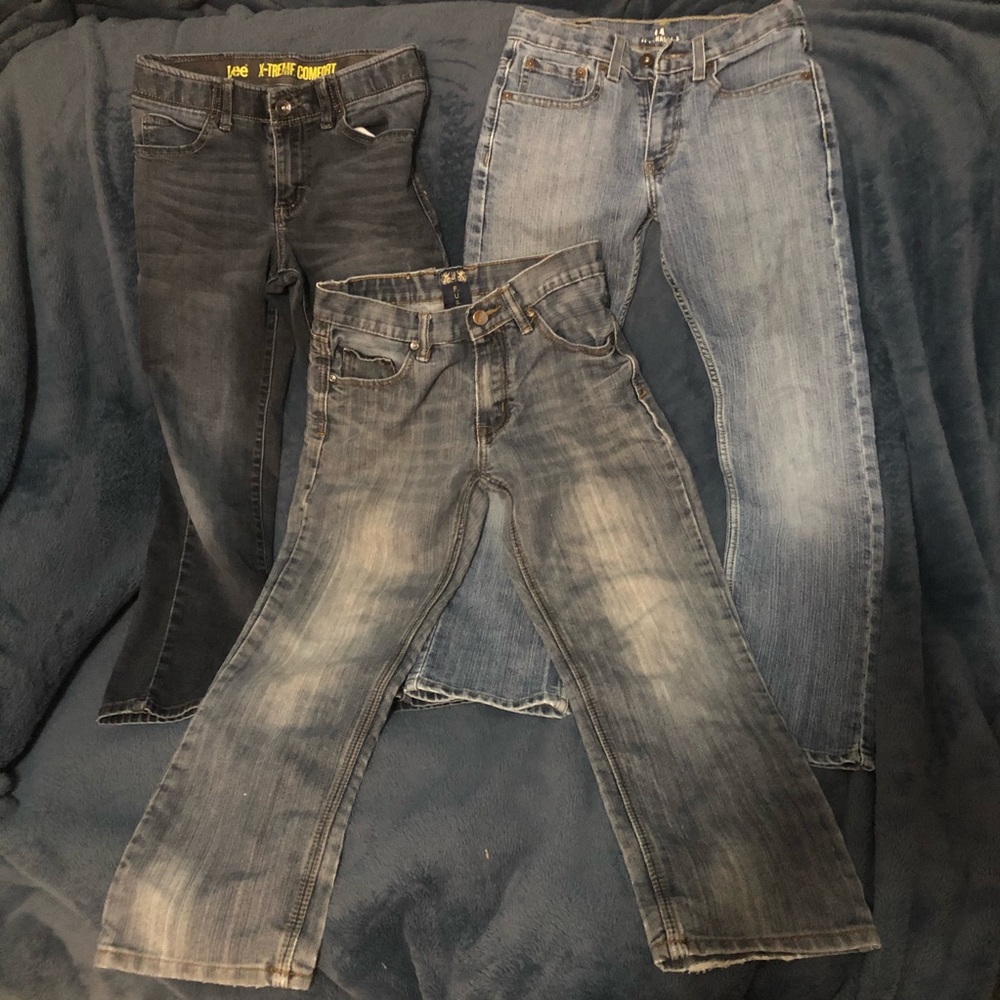 Bundle 3 10/12 boys jeans